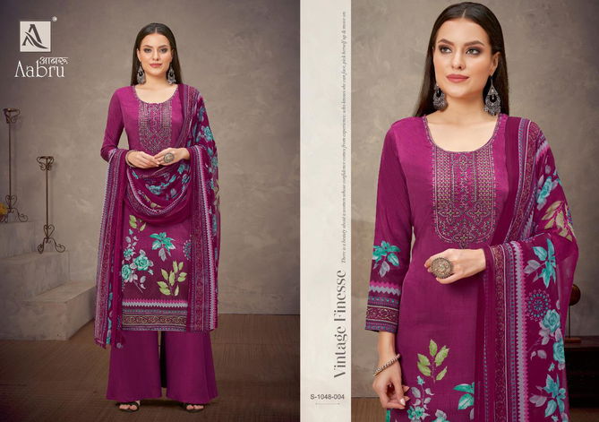 Alok Aabru Regular Wear Wholesale Printed Salwar Suits Catalog